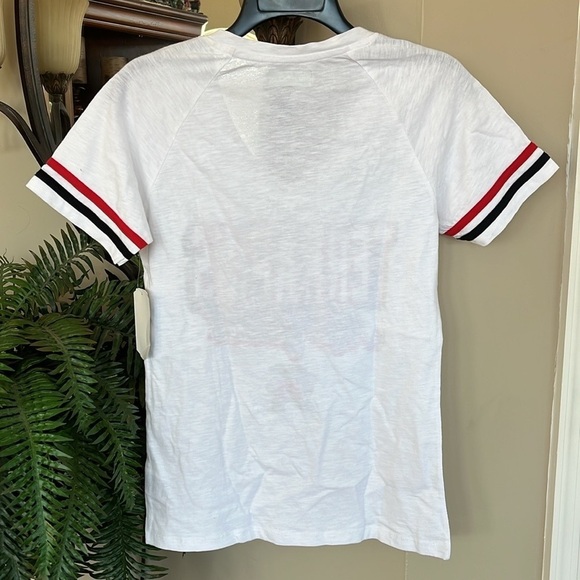 Brand New 5th & Ocean University of Maryland Terrapins Short Sleeved V-Neck Top - Picture 9 of 10